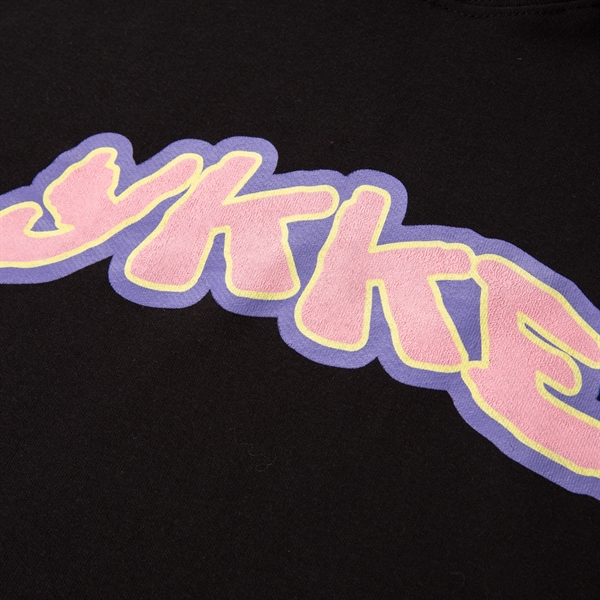 Yung Kafa & K�c�k Efendi - YKKE PASTEL LOGO HOODY BLACK