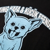 Yung Kafa & K�c�k Efendi - YKKE DOGGO T-SHIRT BLACK/BLUE